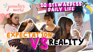 ✈️ 5 THINGS SQ STEWARDESS MUST DO AT COUNTRYHOTEL COVID19 edition Expectation vs Reality 😂 [upl. by Rivalee]