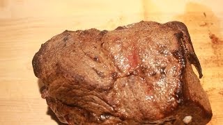 How to Fix a Real Tough Piece of Meat Sirloin Tip Roast [upl. by Amitie]