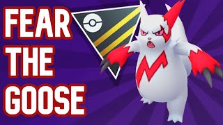 ZANGOOSE IS INSANELY FUN IN THE OPEN ULTRA LEAGUE  Pokemon GO Battle League [upl. by Loggia76]