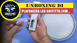 Plafoniera LED Soffitto24W Rotonda Dimmerabile RGB Lampada LED Soffitto Con Telecomando [upl. by Boylston]