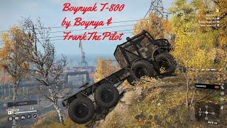 SnowRunnerBoynyak T800 by Boynya amp FrankThePilot [upl. by Ahseei141]