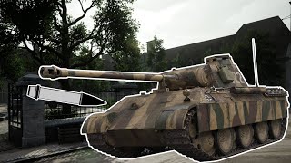 Multiple shells ricochet on a Panther tank  Crazy sound  Post Scriptum [upl. by Trilley90]