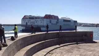 Stena Explorer HSS coming into Dun Laoghaire [upl. by Linker]