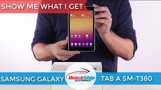 quickshipelectronics Samsung Galaxy Tab A SMT380 unboxingshow me what I get [upl. by Atonsah942]