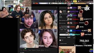 Mizkif React To His Futur Kids With Alinity [upl. by Todhunter]