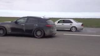 C43 amg vs FX50s [upl. by Tran]