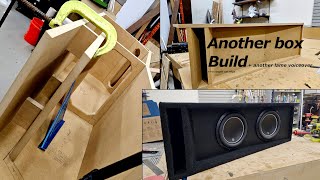 Designing and building yet another box for 2 JL Audio 12 w6v3s [upl. by Kevina]