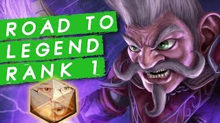 Aiming for Legend Rank 1 Lets Go  Rastakhans Rumble  Hearthstone [upl. by Larrad]