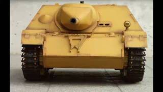 RC tank Jagdpanzer IV L70Vlang ドイツⅣ号駆逐戦車 116 ラング [upl. by Nodarb]