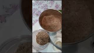 flaxseed 🍻😋🦾💪👸🧑‍🍳powderpart 1trending thickhair youtubeshorts healthy skincare [upl. by Llebana]