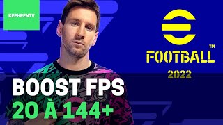 eFootball 2022  Comment optimiser et booster vos FPSperformances [upl. by Arni]