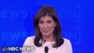 Chuck Todd Nikki Haley had rough debate night with embarrassing money attacks [upl. by Knut]