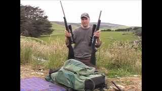 Test firing a few 22LR rifles [upl. by Tibbitts]