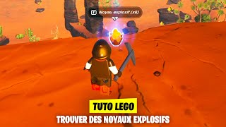 OU TROUVER DES NOYAUX EXPLOSIFS ET COMMENT LE RECUPERER  LEGO FORTNITE [upl. by Alyahs700]