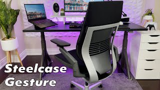 Steelcase Gesture Chair REVIEW Thank you for 1000 Subs [upl. by Ak952]