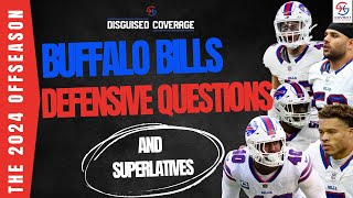 Buffalo Bills 2024 Defensive Questions Superlatives amp Expectations  DC [upl. by Saunderson935]