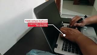 Ganti Keyboard Laptop HP ElliteBook 840 G3 [upl. by Latnahc332]