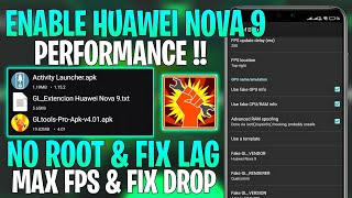 GLTools Enable Huawei Nova 9  Unleash Performance 90 FPS  No Root [upl. by Ayekal]