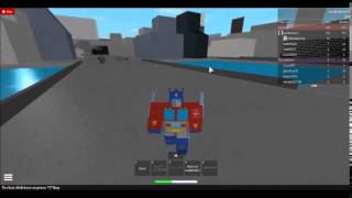 ROBLOX Transformers The Movie [upl. by Enyrehtak]