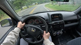 2005 Honda CRV EX  POV Test Drive  060 [upl. by Nnaeerb]