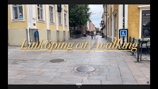 City walking Linköping in July 2023 [upl. by Charita951]