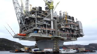 A look at Newfoundland’s massive Hebron oil platform [upl. by Ally717]