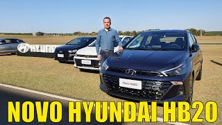 Novo Hyundai HB20 2023  Diferenças entre todas as versões [upl. by Rudelson]