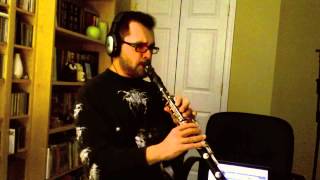 Necrophagist  Ignominious and Pale Clarinet Cover with Solo [upl. by Malone]