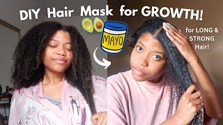 Mayo Hair Mask for LONG amp STRONG Hair  ONLY 3 INGREDIENTS [upl. by Terag]