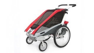 Multisport trailer  Thule Chariot Cougar [upl. by Mourant408]