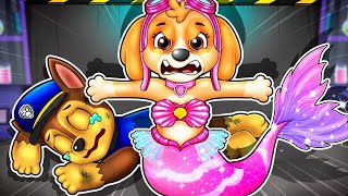 NoChase  Please Dont Give Up  Mermaid Skye is so Sad  Paw Patrol Ultimate Rescue  Rainbow [upl. by Devol]