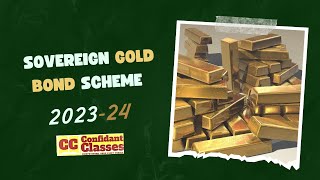 Sovereign Gold Bond scheme 202324  SovereignGoldBondScheme Gold goldbonds goldbondsceheme [upl. by Niliak]