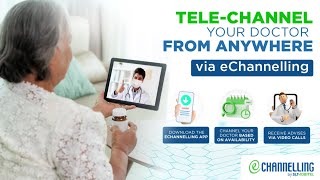 TeleChannel your Doctor from anywhere via eChannelling [upl. by Anig]