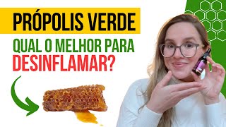 QUAL O MELHOR PRÓPOLIS PARA DESINFLAMAR [upl. by Thema]