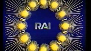 SIGLA EUROVISIONE RAI  LUGLIO 1990 [upl. by Damick975]