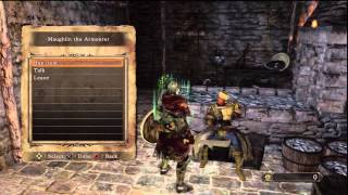 Dark Souls II  How to obtain the Aurous set transparent [upl. by Nallaf]