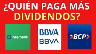 DIVIDENDOS BCP BBVA INTERBANKHORA TRADING 17 ABRIL [upl. by Ivett]