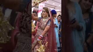 Bridal Entry Awesome Dance 😍♥️♥️♥️  Indian Wedding  Bride Dance  Kalira  Kaleera [upl. by Amando331]