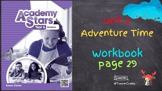 ACADEMY STARS YEAR 6 WORKBOOK UNIT 3  PAGE 29 [upl. by Nari]