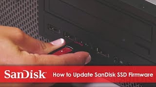 How to Upgrade the Firmware of a SanDisk® SSD [upl. by Imuya]