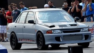 9 second 4g63 awd Mirage drag race Road to the 2012 DSM Shootout Compilation [upl. by Aileen720]