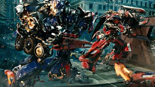 Transformers Dark of the Moon 2011  Optimus vs Sentinel  Movie Clip HD [upl. by Nolasba]