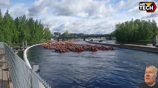 Extreme DANGEROUS Huge Wood Logging Truck  Biggest Heavy Equipment Machines 4 [upl. by Brandi]