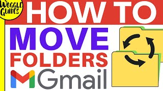 How to move folders under other folders in Gmail  How to create sub labels in Gmail [upl. by Rafiq416]