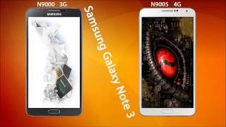 الفرق بين نسخ 3G N9000 و 4G N9005 في جالكسي نوت 3 Galaxy Note [upl. by Seravat597]