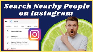 How to search nearby friends in instagram 2024  Find nearby people on Instagram [upl. by Hsizan]