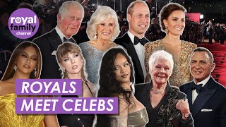 Royal Family Meeting Celebrities  The Ultimate Compilation [upl. by Trip]