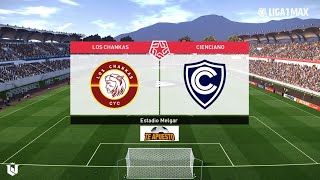 Los Chankas vs Cienciano ● Liga 1 Te Apuesto 2024  Pes 2021 [upl. by Radley]