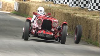 CRASH DRIFTS and ACCELERATIONS  Goodwood FOS 2021 [upl. by Shaum843]