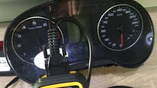 OBDSTAR X300M Audi A3 MQB Cluster Calibrate [upl. by Doubler]